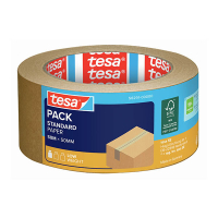 Tesa Eco Paper Standard verpakkingstape bruin papier 50 mm x 50 m (1 rol) 203301