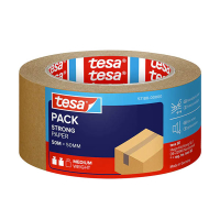 Tesa Eco Sterke Kleefkracht verpakkingstape bruin papier 50 mm x 50 m (1 rol) 202373