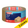 Tesa Eco Sterke Kleefkracht verpakkingstape bruin papier 50 mm x 50 m (3 rollen) 203304 - 1