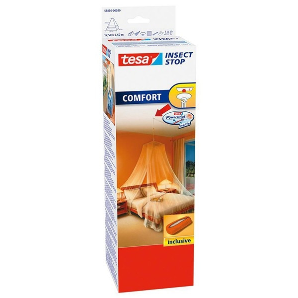 Tesa Insect Stop comfort klamboe (1250 x 250 cm) STE00023 - 1
