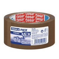 Tesa Pack Strong verpakkingstape bruin 50 mm x 66 m (1 rol) 57168-00000-05 202331