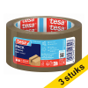 Tesa Pack Strong verpakkingstape bruin 50 mm x 66 m (3 rollen) 202364 - 1