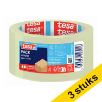 Tesa Pack Strong verpakkingstape transparant 50 mm x 66 m (3 rollen) 202362