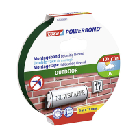 Tesa Powerbond Outdoor dubbelzijdig tape 19 mm x 5 m 55751-00001-03 203358