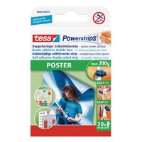 Tesa Powerstrips poster (20 stuks) 58003 58003-00079-04 58003-00079-21 202267