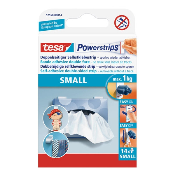 Tesa Powerstrips small (14 stuks) 57550 57550-00014-01 57550-00014-21 202265 - 1