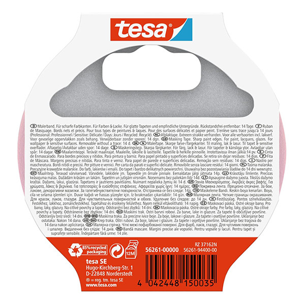 Tesa Professional Sensitive afdekplakband 38 mm x 25 m 203378 - 2