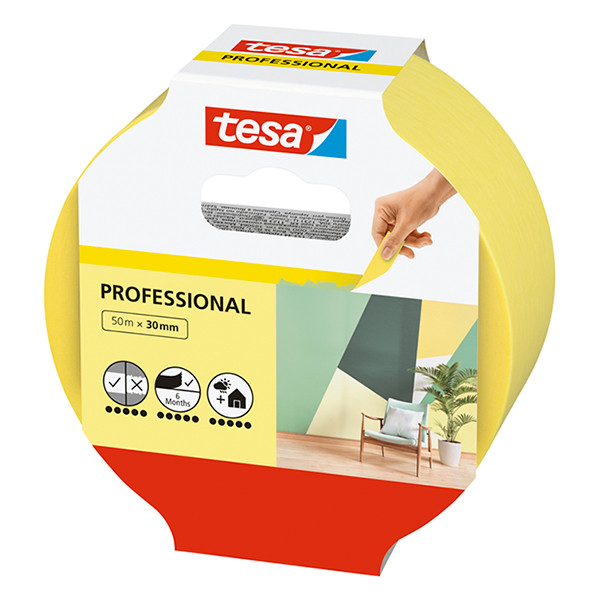 Tesa Professional afdekplakband 30 mm x 50 m 56299-00000-00 203359 - 3