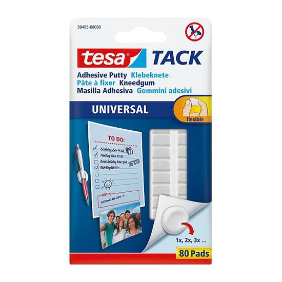 Tesa Tack kneedgum (80 stuks) 202337 - 1