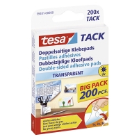 Tesa Tack transparante kleefpads (200 stuks) 59401-00000-01 202335