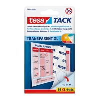 Tesa Tack transparante kleefpads XL (36 stuks) 59404-00000-00 202336