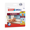 Tesa TesaMoll Classic D-profiel tochtstrip wit 6 m x 9 mm