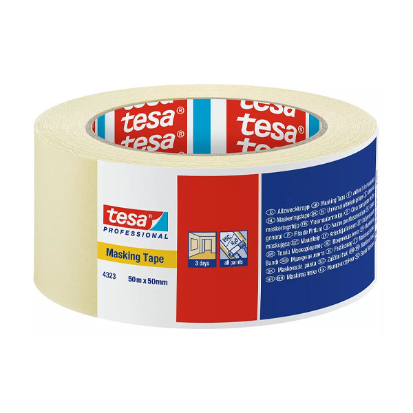 Tesa afdekplakband 50 mm x 50 m DVB00007 - 1