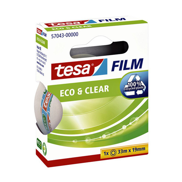 Tesa eco & clear plakband 19 mm x 33 m 202369 - 1