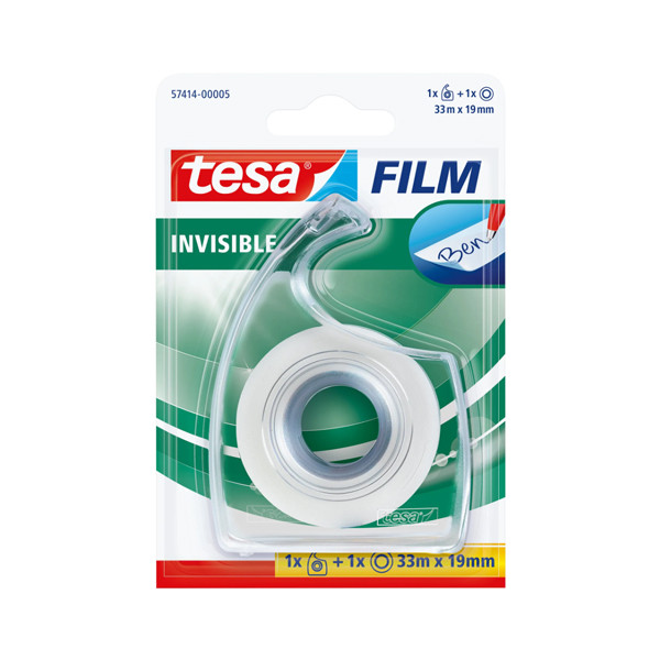 Tesa invisible plakband 19 mm x 33 m + dispenser 57414 202371 - 1