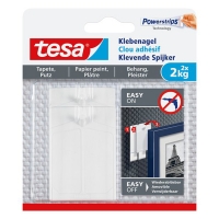 Tesa klevende spijker voor gevoelige oppervlakken 2 kg (2 stuks) 77776-00000-00 202302