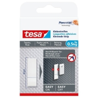 Tesa navulverpakking kleefstrips voor gevoelige oppervlakken 0.5 kg (9 stuks) 202360