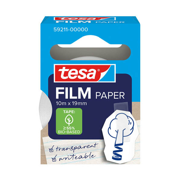 Tesa papier plakband 19 mm x 10 m 202411 - 1