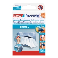 Tesa small powerstrips (14 stuks) 57550 57550-00014-01 57550-00014-21 202265