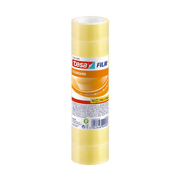 Tesa standaard plakband 19 mm x 10 m (8 rollen) 202416 - 1