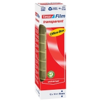 Tesa transparante plakband 15 mm x 10 m (10 rollen) 202286