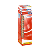 Tesa transparante plakband 19 mm x 10 m (8 rollen) 202421