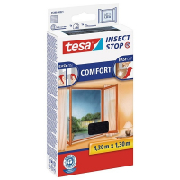 Tesa vliegenhor Insect Stop comfort (130 x 130 cm, zwart) 55396-00021-00 STE00006