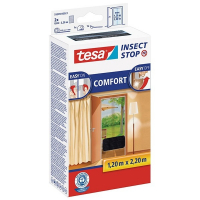 Tesa vliegenhor Insect Stop comfort deur 2 x (65 x 220 cm, zwart) 55389-00021-00 STE00017