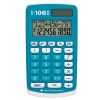 Texas-Instruments Texas Instruments TI-106 II zakrekenmachine 106II/FBL/4E6/A 206006