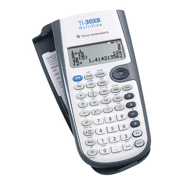 Texas-Instruments Texas Instruments TI-30XB Multiview wetenschappelijke rekenmachine 30XBMV/TBL/3E4/B 206008 - 2
