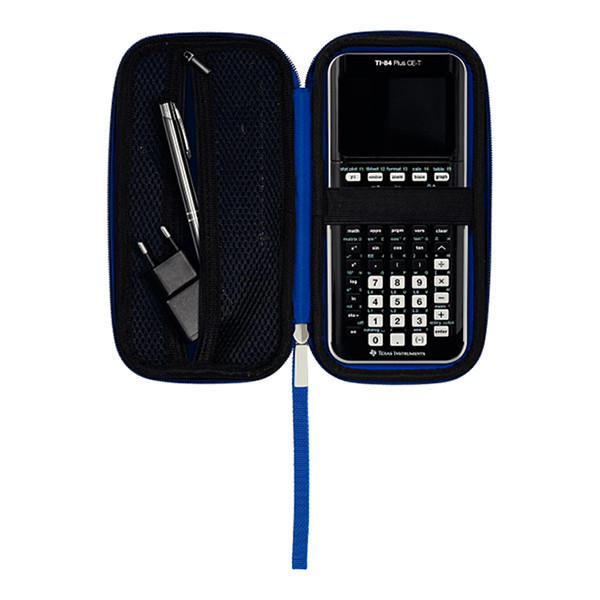 Voordeelbundel: Texas Instruments TI-84 EVO-T grafische rekenmachine + rekenmachine etui blauw 206056 - 4