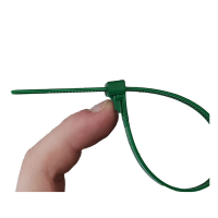 Tiewrap hersluitbare kabelbinder - 100 x 7,6 mm groen (100 stuks) 991.023 399549