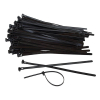 Tiewrap hersluitbare kabelbinder - 200 x 4,8 mm zwart (100 stuks) 990.495 399547 - 2