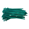 Tiewrap hersluitbare kabelbinder - 200 x 7,6 mm groen (100 stuks) 990.487 399550 - 2