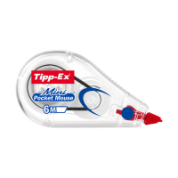 Tipp-Ex Mini Pocket Mouse correctieroller 5 mm x 6 m 932564 TX89209932564 236702