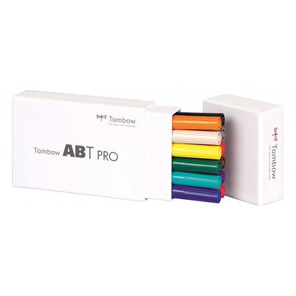Tombow alcohol-based ABT marker set basic kleuren (12 stuks) 19-ABTP-12P-1 241535 - 1