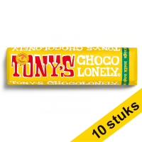 Aanbieding: 10x Tony's Chocolonely Melk Noga chocoladereep 47 gram