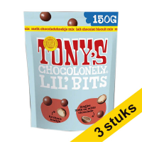 Aanbieding: 3x Tony's Chocolonely LiL'Bits Melk chocoladekoekje mix (150 gram)