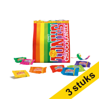 Aanbieding: 3x Tony's Chocolonely Tiny Pouch Regenboog Mix chocolade (135 gram)