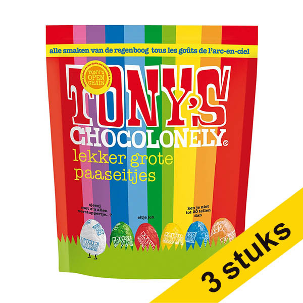 Aanbieding: 3x Tony's Chocolonely pouch mix 230 gram 200359 - 1
