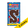 Aanbieding: 5x Tony's Chocolonely Puur S chocoladeletter 180 gram