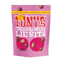 Tony's Chocolonely LiL'Bits Melk Marshmallow & biscuit mix (150 gram) 137158
