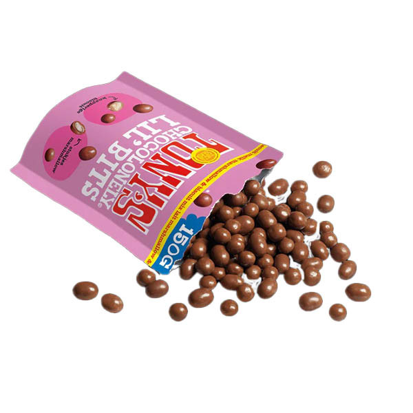Tony's Chocolonely LiL'Bits Melk Marshmallow & biscuit mix (150 gram) 137158 - 2