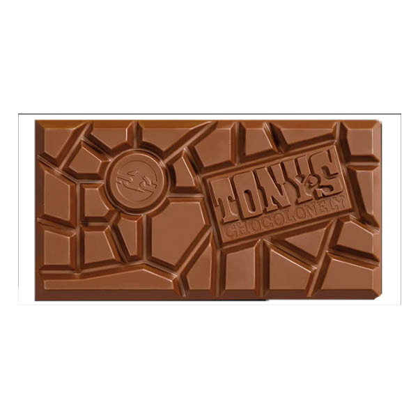 Tony's Chocolonely Melk Hazelnoot chocoladereep 180 gram 137164 - 3
