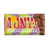 Tony's Chocolonely Melk Karamel Pecan Crunch chocoladereep 90 gram 137240 - 1