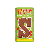 Tony's Chocolonely Melk Spijs Speculaas S chocoladeletter 180 gram 200283