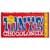 Tony's Chocolonely Melk chocoladereep 180 gram