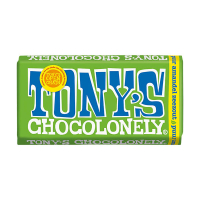 Tony's Chocolonely Puur Amandel Zeezout chocoladereep 180 gram 137208
