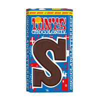Tony's Chocolonely Puur S schoenletter 90 gram 137259