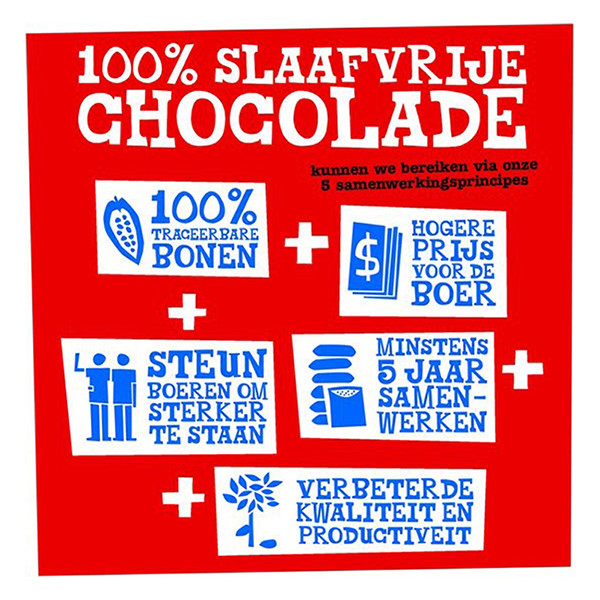 Tony's Chocolonely Tiny Puur chocolade (100 stuks) 423288 - 4